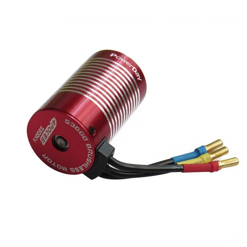 Waterproof S3660 3300KV Brushless Motor 4-Poles 1200W For 1/10 1/8 RC Car Truck - Picture 5 of 8