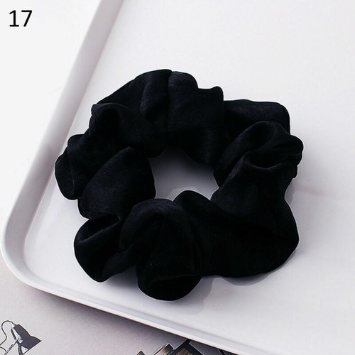 Women Girls Elastic Scrunchies Ponytail Hair Rubber Band Flowers Hair Rope Rings - Picture 29 of 68