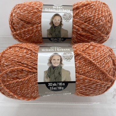 2 pk - Loops & Threads Urban Yarn Rust 3.5 oz 100 g  202 yds 18m 