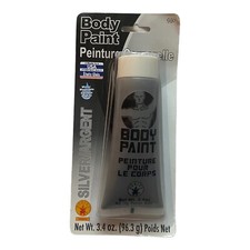 Rubies Body Silver Makeup Adult Sports Costume Halloween Fanatic Face Paint