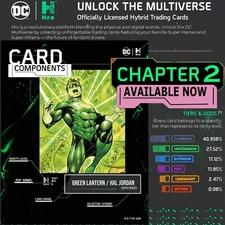 DC Universe Trading Cards - Chapter 2 - Physical Only - YOU PICK CARD
