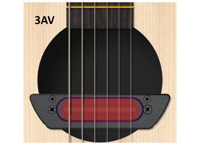 Звукосниматель для акустической гитары Bartolini 3AV - Изображение 2 из 3