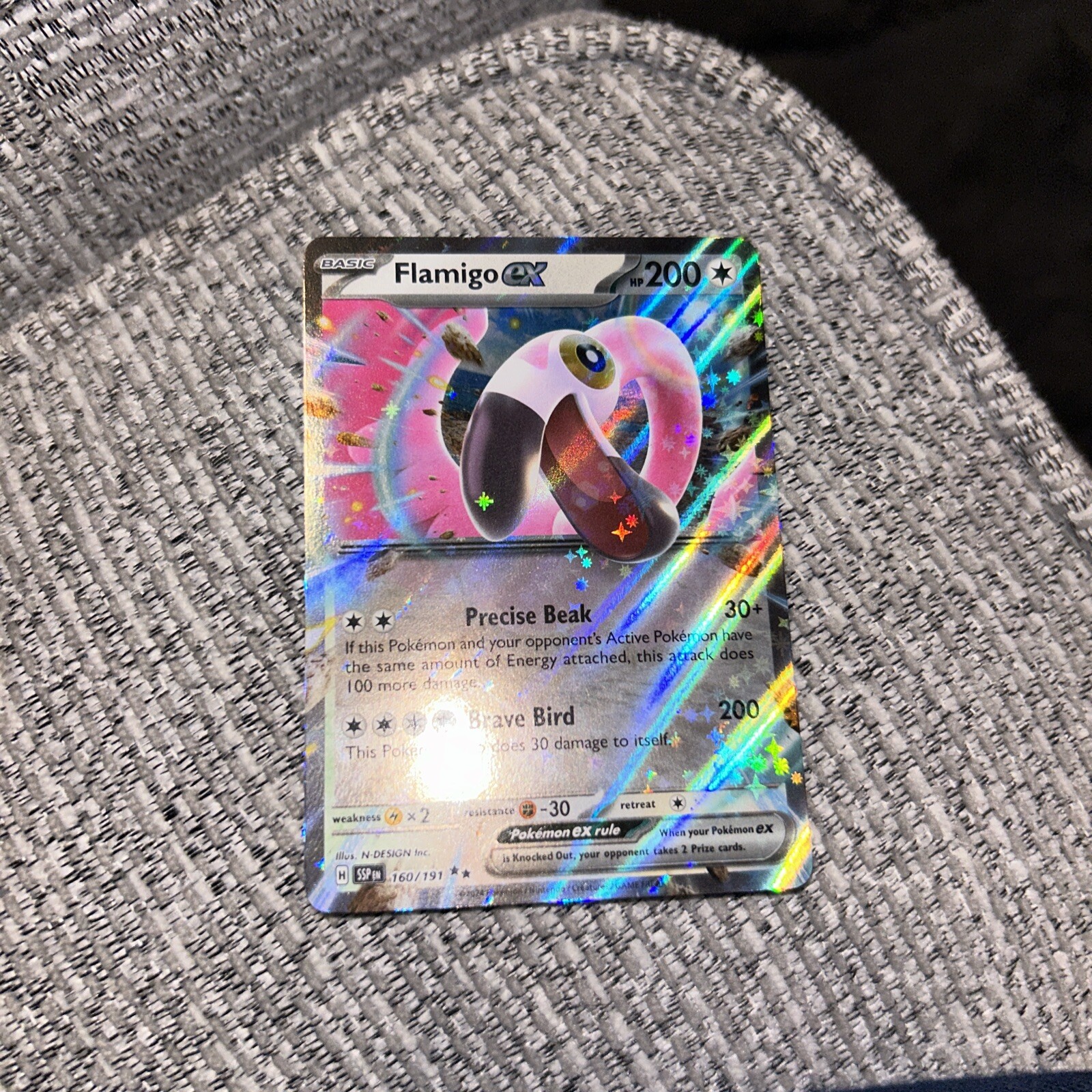 Flamigo ex 160/191 - Double Rare - Surging Sparks