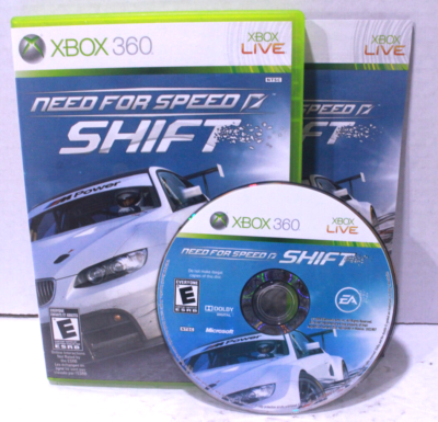 Need for Speed: Shift (Microsoft Xbox 360, 2009) complete