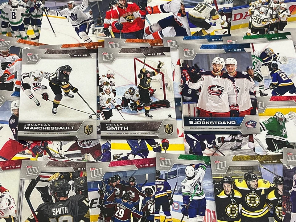 2019-20 Topps NOW NHL Hockey Stickers - You Choose