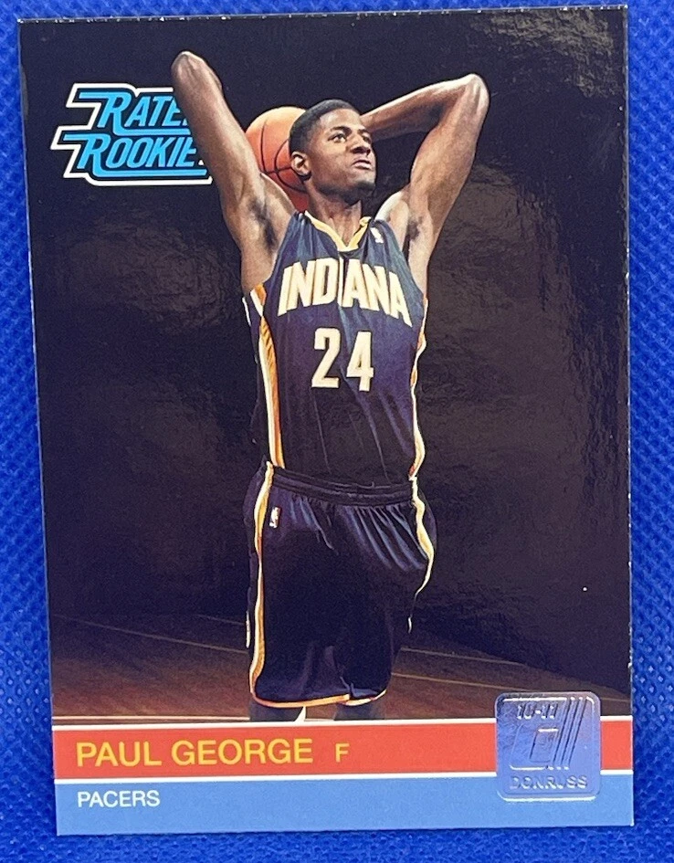 2010-11 Panini Donruss #237 Paul George Indiana Pacers 76ers RC Rookie