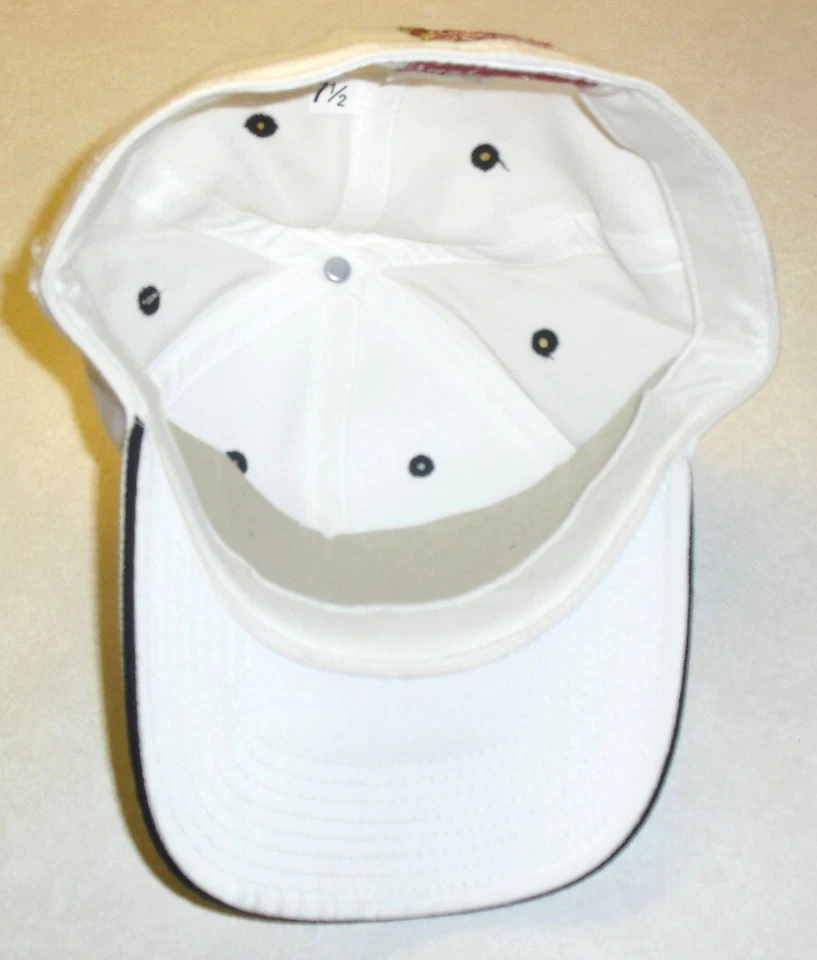 San Diego State Aztecs University Mens 90s Vintage Fitted hat 7 1/2 Small Snag - Image 2 of 4