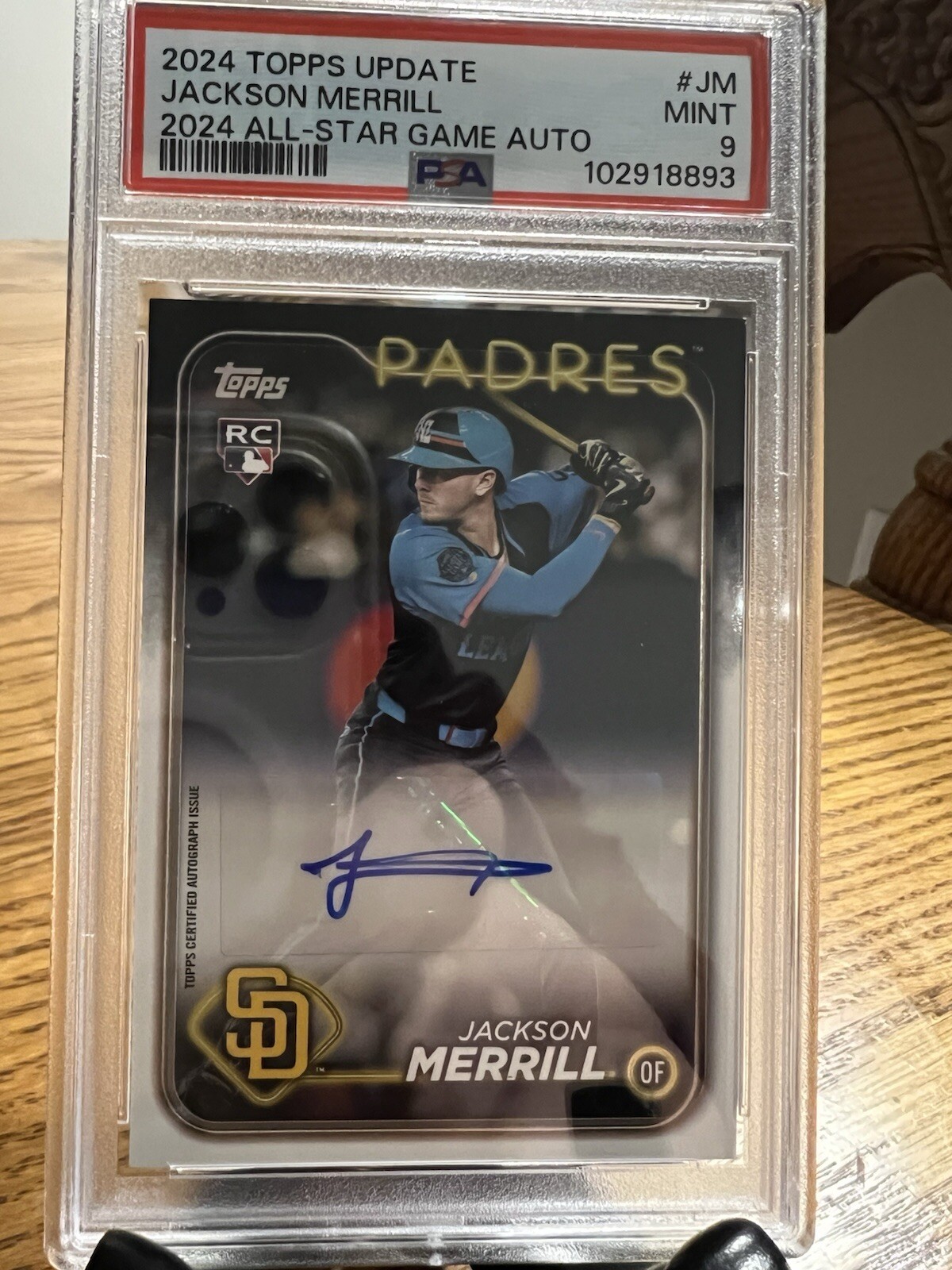 2024 Topps Update Series - 2024 MLB All-Star Game Auto #ASGA-JM Jackson Merrill