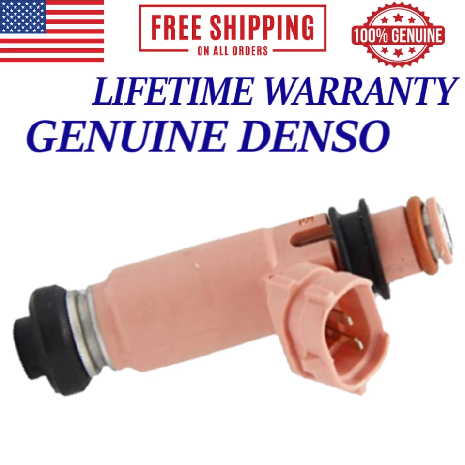 Inyectores de combustible OEM DENSO x4 para Subaru Impreza Forester Legacy 2000-2006 2,5 L H4 Foto 2 de 2