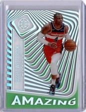 2020-21 Panini Illusions Amazing Emerald Russell Westbrook #10 Wizards