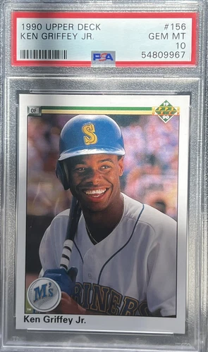 1990 UPPER DECK HOF KEN GRIFFEY JR PSA 10 GEM MINT