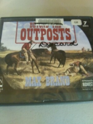 Shelf00 Audiobook~ BEYOND THE OUTPOSTS, MAX BRAND
