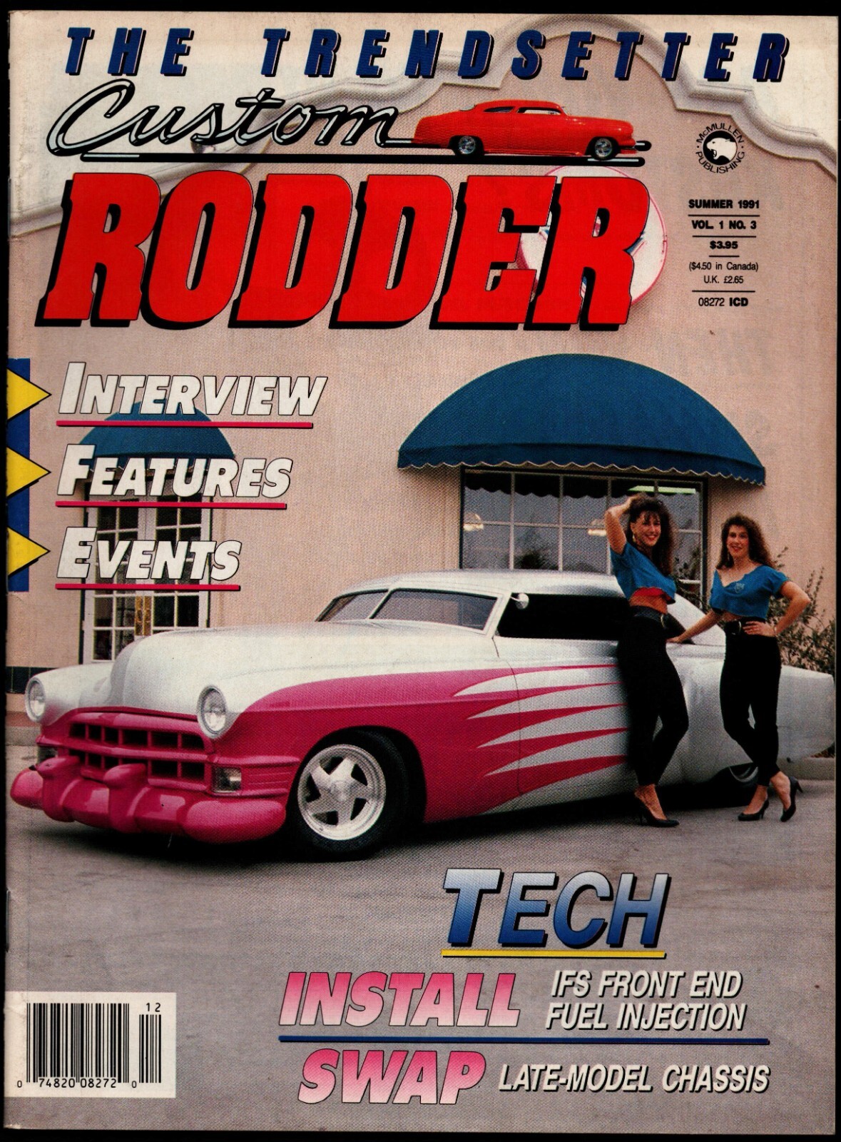 SUMMER 1991 CUSTOM RODDER MAGAZINE, '59 CADILLAC, '64 FORD GALAXIE | eBay
