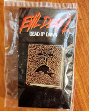 TRICK OR TREAT EVIL DEAD 2 NECROMICON ENAMEL PIN