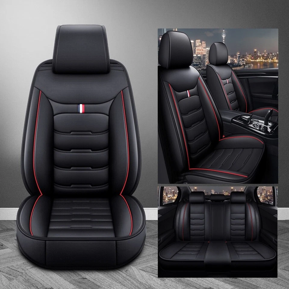 For Acura TLX RDX MDX ILX TSX ZDX Car Seat Cover 5 Seat Full Set Leather Cushion Foto 4 de 4