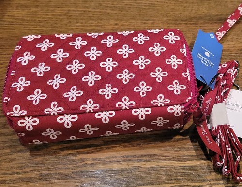 Pulsera bandolera todo en uno Vera Bradley RFID Univ of Oklahoma Sooners nueva con etiquetas - Imagen 2 de 4
