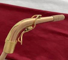 Phosphor copper Alto saxophone Underslung Neck Unlacquer sax necks 24.50 mm