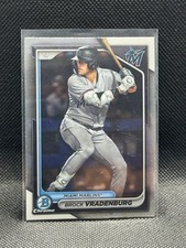 2024 Bowman Chrome Prospects * Brock Vradenburg Miami Marlins #BCP-62