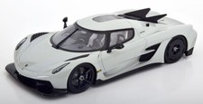GT Spirit Koenigsegg Jesko Absolut 2022 Light Grey LE1600 1/18 New Release!
