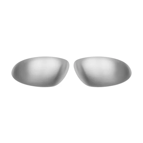 Side Mirror Cover Caps Fits Nissan Juke 2011-2014 Brushed Stainless Steel 2 Pcs