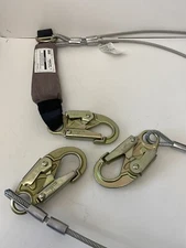 MSA Shock Absorbing Safety Lanyard, Thermatek, 6' Twin Leg 10088￼250