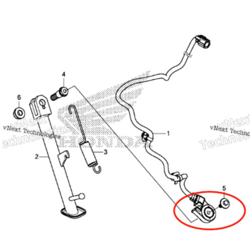 Sensor Interruptor Seguridad Soporte Lateral PARA BMW S1000RR 2010-2022 Accesorios Originales - Imagen 10 de 18