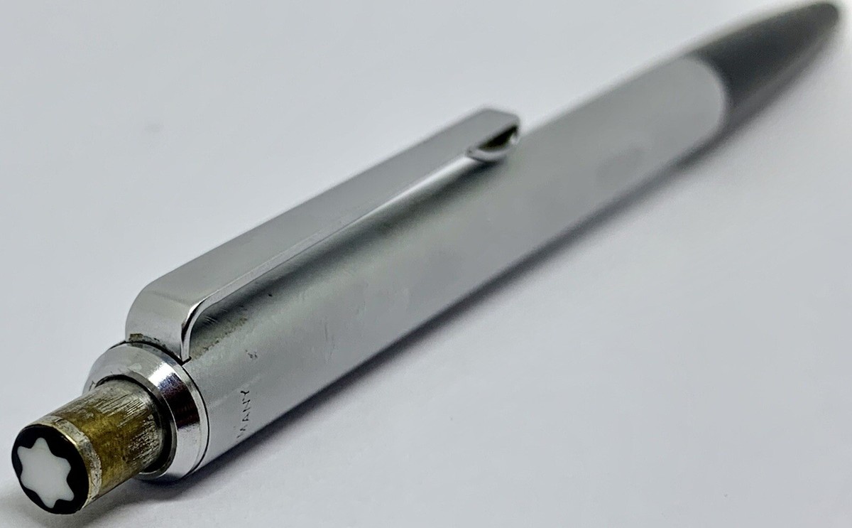 Rare Vintage MONTBLANC Caressa 490 Ballpoint Pen- Germany - Steel