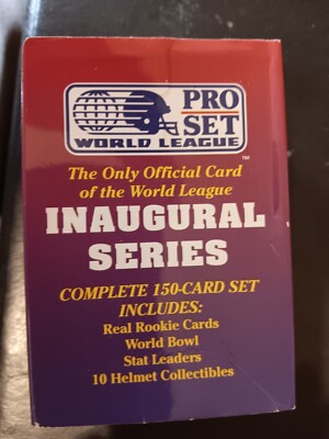 S2R6-8: 1991 Pro Set WLAF World League Football #1-150 Up to 40% Off