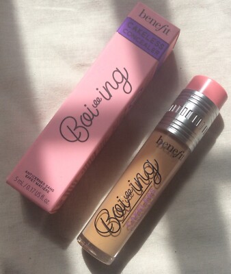 BENEFIT Boi-ing Cakeless Concealer 8.5 MIC DROP Medium Tan Olive 5ml