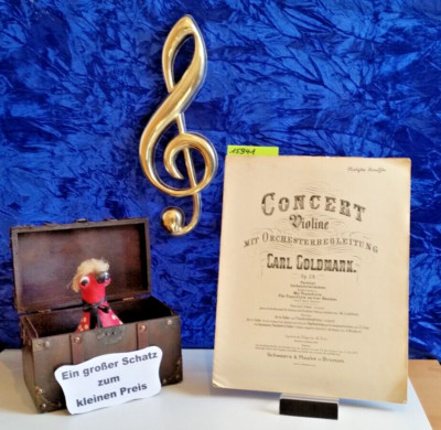 Goldmark:  ''Concert'' op. 28,  für Violine und Klavier