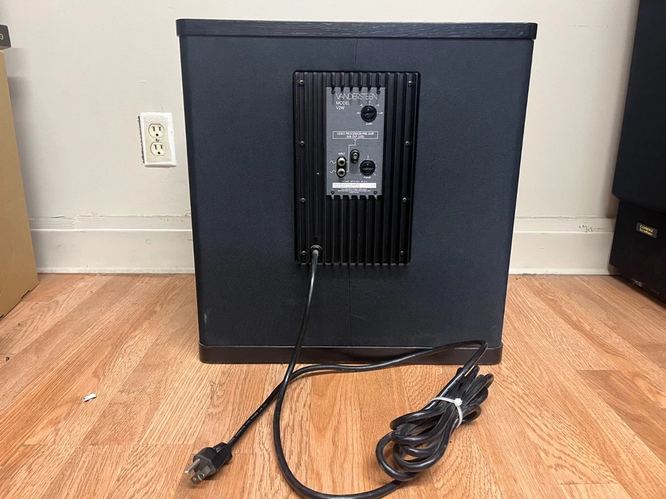Subwoofer Vandersteen V2W - Subwoofer de alto rendimiento - Probado Foto 3 de 4