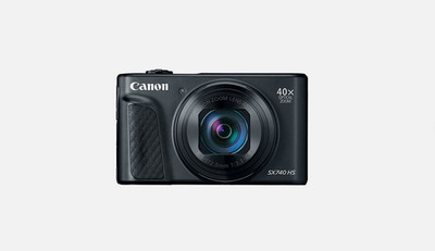Canon PowerShot SX740 HS 20.3MP Point & Shoot Camera - Black