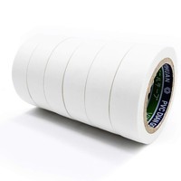 Ytbubor Isolierband, 6 Rollen 17Mm X 9M Isolierband Weiß, Wasserdicht Klebeband