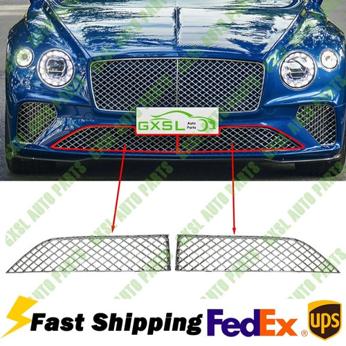 Bentley Continental GT 2018 Front Bumper grille Chrome Photo - $564
