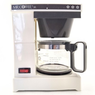 Mr Coffee Jr Model JR-4 Vintage Mini 4 Cup Coffee Maker Brewer Junior