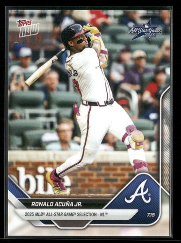 2025 Topps Now 204 Ronald Acuña Jr.