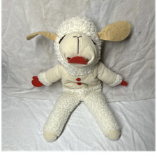 Shari Lewis Enterprises Lamb Chop Plush Stuffed Animal Small 1992 Retired White