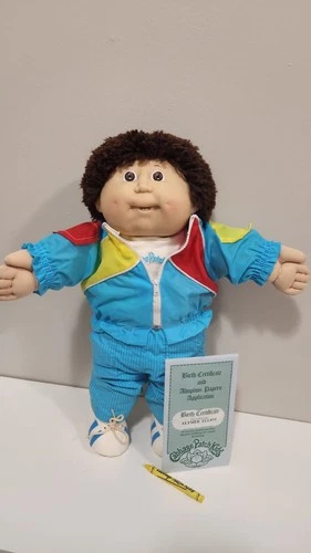 Cabbage Patch Kid Boy 1986 1C3 with Windbreaker Outfit