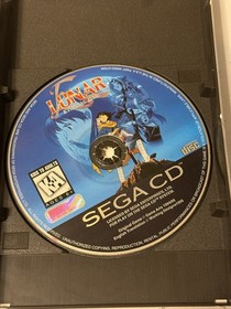 Lunar: Eternal Blue (Sega CD, 1995) Complete - W/reg Card And WD MERCH INSERT