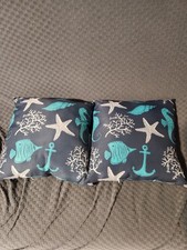 Throw Pillow Set Of 2 Ocean Theme.