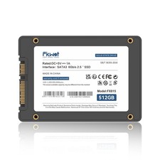 Fikwot 512GB SATA SSD 2.5'' SSD SATA III 6Gb/s Internal Solid State Drive 560MBs