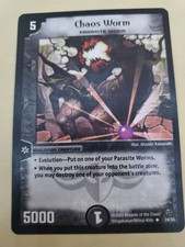 2004 wizards of the coast - Duel Masters - Chaos Worm 24/55