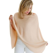 Toci Nursing Cover Poncho   Soft Breathable Breastfeeding Cover Up, 360  Full...