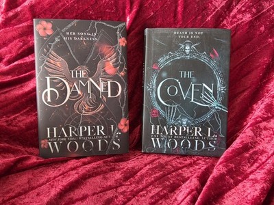 The Damned And The Coven By Harper L. Woods Deluxe Editions New Sprayed Edges
