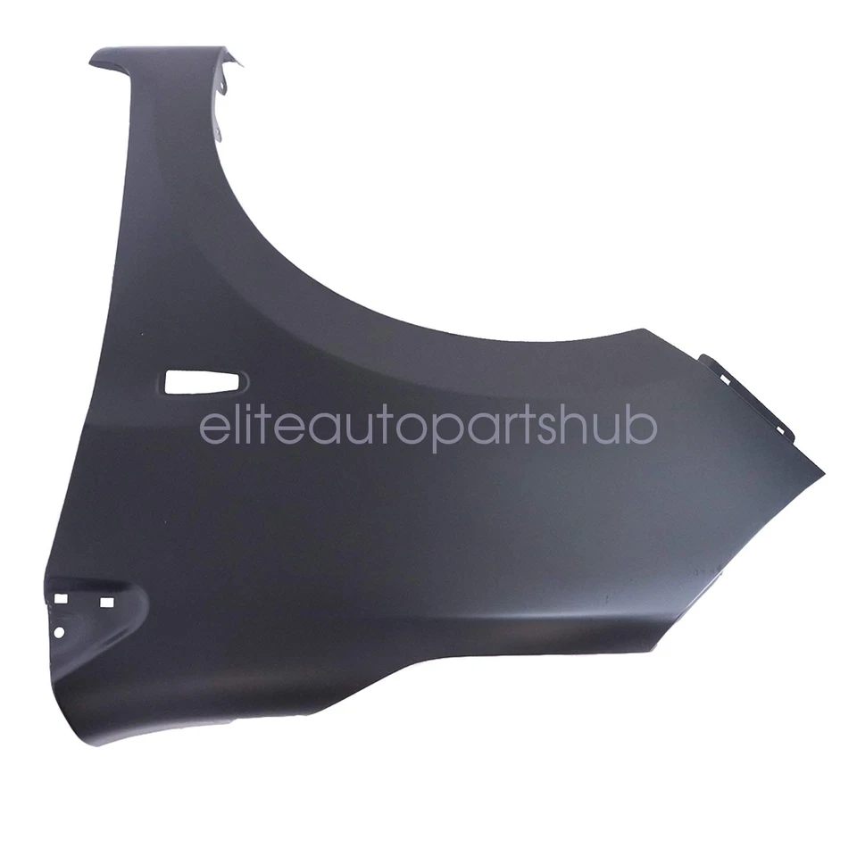 Front Left Fender Panel Steel Black Painted Fits Mitsubishi Mirage 2014-2020 - Image 2 of 4