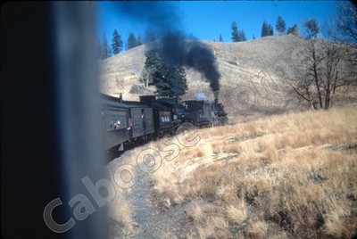 D&RGW Eisenbahn 499 488 Exkursion östlich von Lobato 35mm Dia Chione (4575)