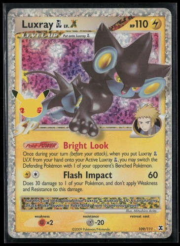 Luxray Gl Lv.x #109/111 Celebrations Classic Collection Pokemon TCG NM