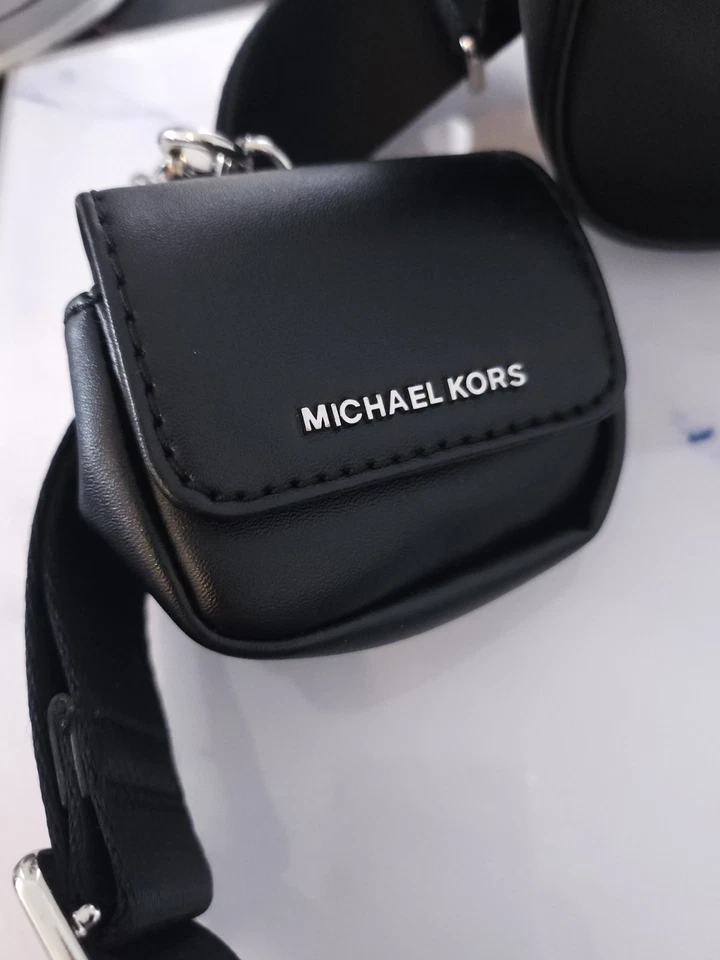 Michael Kors Jet Set bag nylon black Crossbody coin purse  - Image 3 of 4