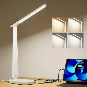 Honeywell LED Lampe de bureau pour le bureau d'intérieur, lumière de lecture variable pour les yeux