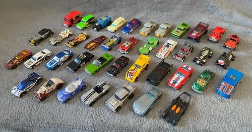 Rare Hot Wheels 40 Vehicles Bundle Job Lot Toy Cars Collection RARE Vintage